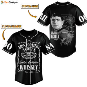 Montgomery Scott Baseball Jersey For Men Women And Kids Gift