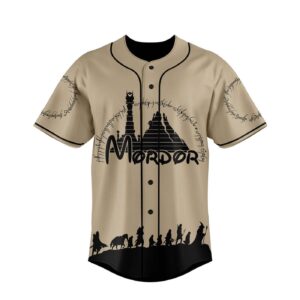 Mordor Baseball Jersey For Men Women And Kids Gift 1