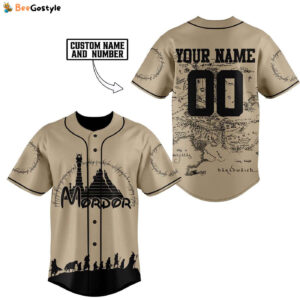 Mordor Baseball Jersey For Men Women And Kids Gift