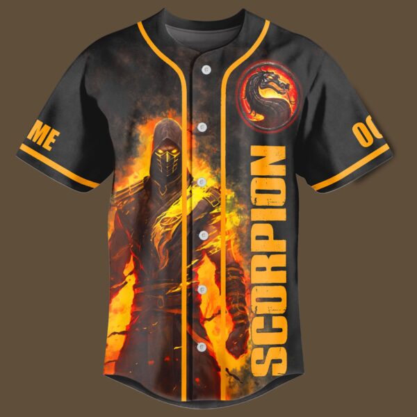 Mortal Kombat Baseball Jersey For Men Women And Kids Gift for Fans