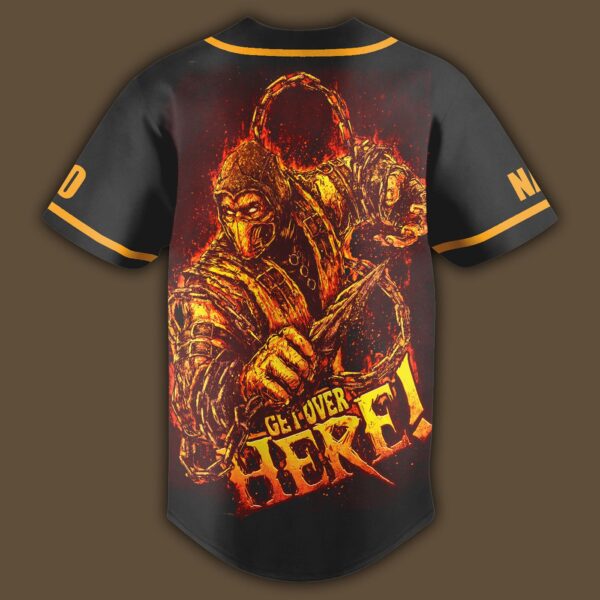 Mortal Kombat Baseball Jersey For Men Women And Kids Gift for Fans