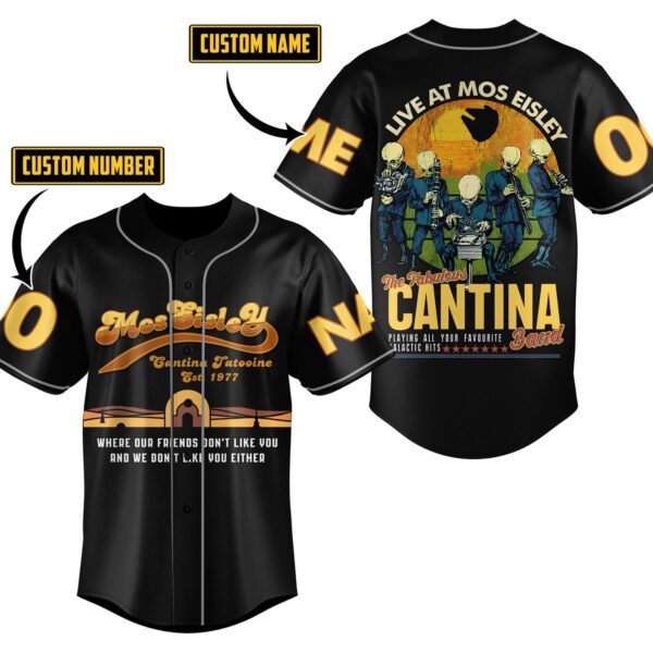 Mos Eisley Cantina Baseball Jersey For Men Women And Kids Gift for Fans