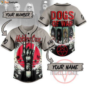 Motley Crue Baseball Jersey For Men Women And Kids Gift