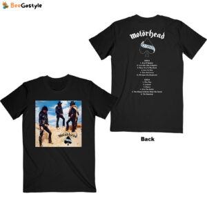 Motorhead Ace of Spades Track List Adult T-Shirt - Back Print