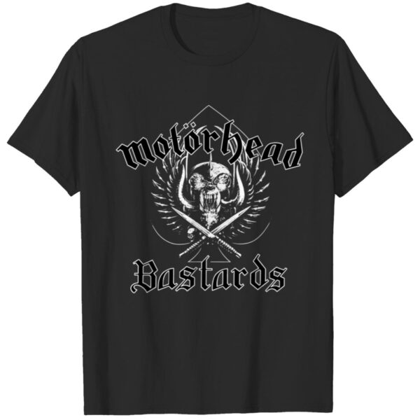 Motorhead Bastards Adult T-Shirt: Rock Your Style with Iconic Design
