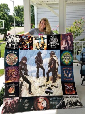 Motorhead Band Blanket Quilt CH - Cozy Rock n Roll Bedding 1