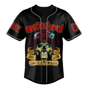 Motorhead Baseball Jersey For Men Women And Kids Gift for Fans 3