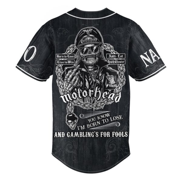 Motorhead Baseball Jersey For Men Women And Kids Gift for Fans