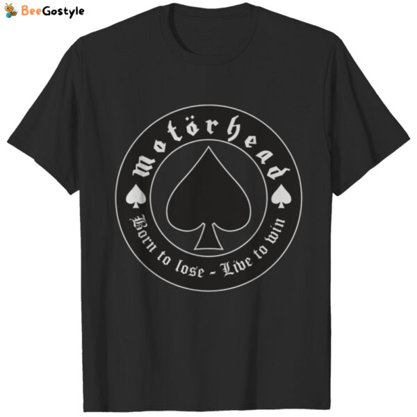 Motorhead Born to Lose T-Shirt – Official Merchandise for Fans
