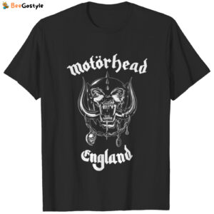 Official Motorhead England T-Shirt - Rock the Classic Band Logo!