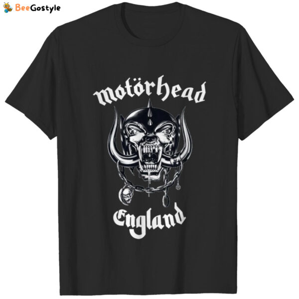 Motorhead Ladies Tee: England Rock-inspired Women s Shirt