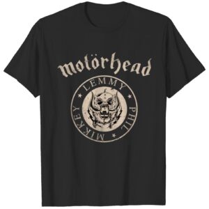 Official Motorhead Lemmy Kilmister Phil Mikkey Tee - Men s Unisex T-Shirt 1