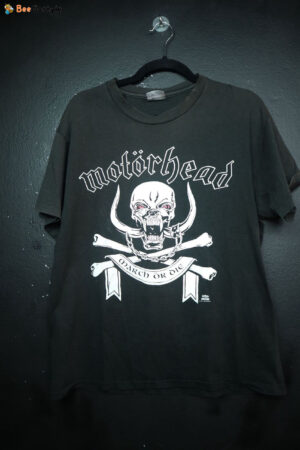 Vintage Motorhead March Or Die 1992 Tshirt - Classic Rock Band Tee Shirt