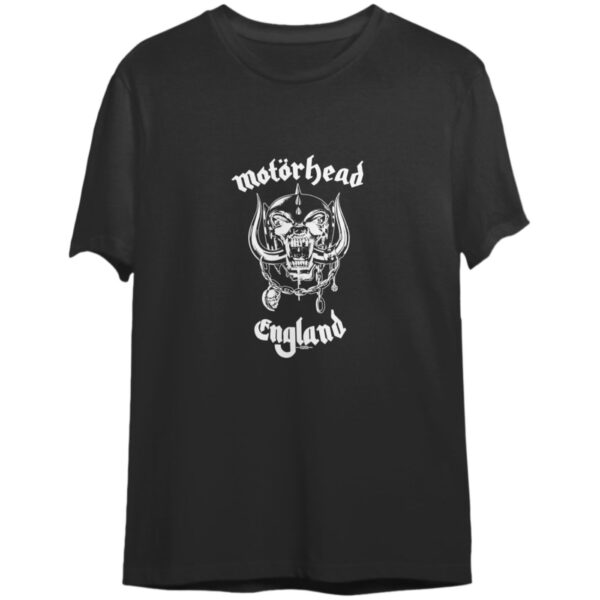 Motorhead England Thrash Metal T-Shirt: Official Merchandise for Fans