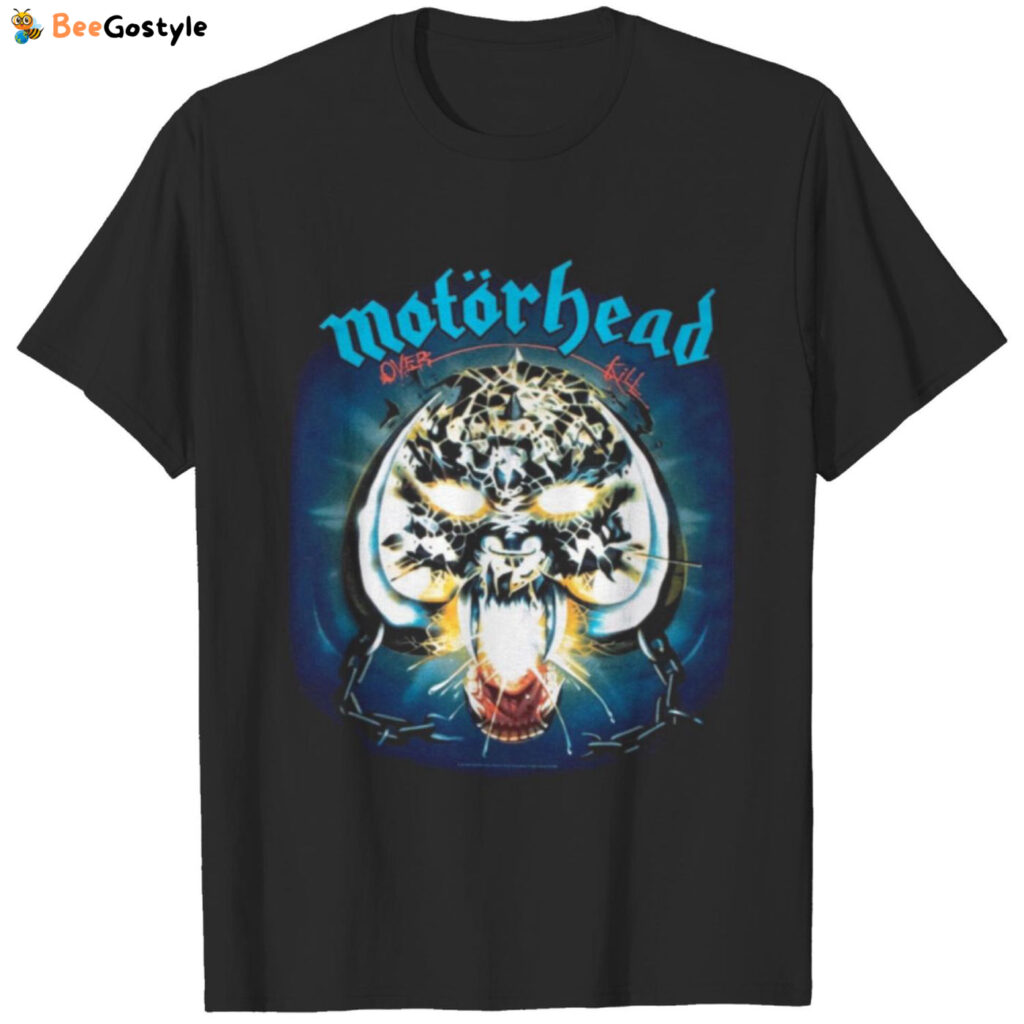 Official Motorhead Overkill Lemmy Kilmister Rock Tee – Men s Unisex T-Shirt Official Motorhead Overkill Lemmy Kilmister Rock Tee – Men s Unisex T-Shirt