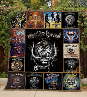 Motorhead Quilt Blanket: Perfect Home Decor Gift for Fans - Limited Edition