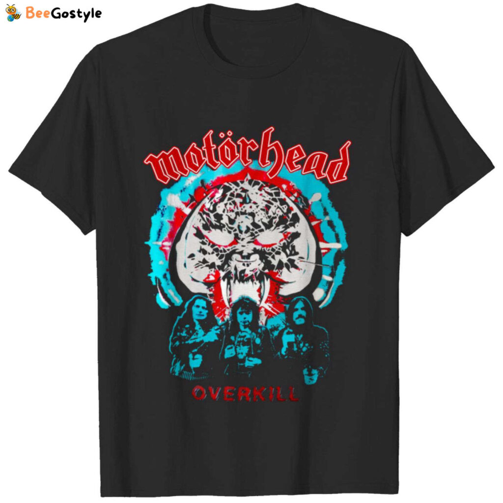 Official MOTORHEAD Band Logo T-shirt – Rock Music Merchandise