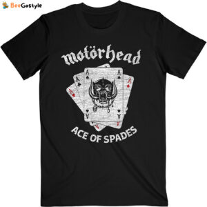 Motorhead T-Shirt - Flat War Pig Aces: Rock-inspired Tee for Hardcore Fans