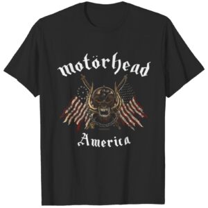 Motorhead America T-Shirt GM-Motorhead Graphic Tee for Men 1