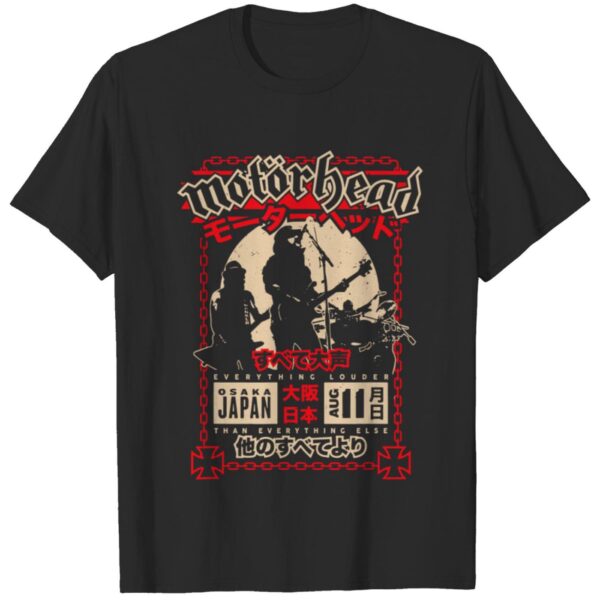 Motorhead T-shirt: Rock Loud in Osaka – Official Merchandise