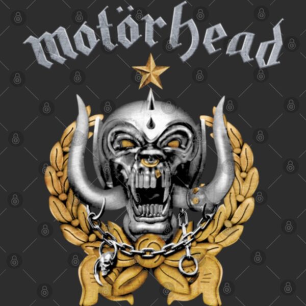 Motorhead Unisex T-Shirt: Everything Louder Forever – Back Print Design