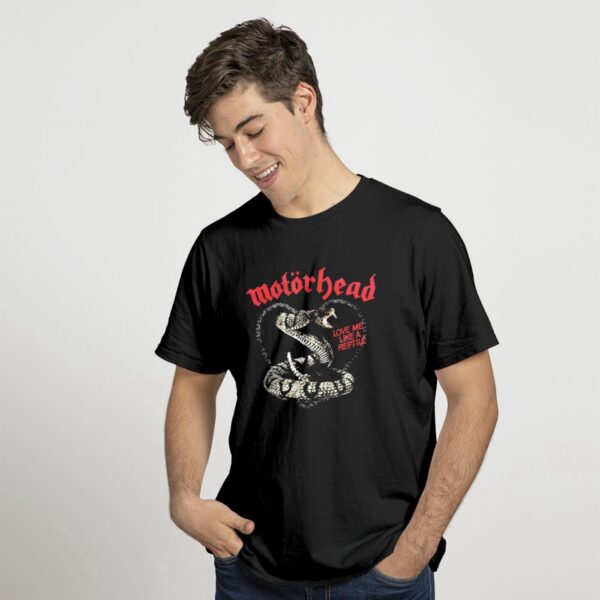 Motorhead Love Me Like A Reptile Unisex T-Shirt – Rock Band Tee