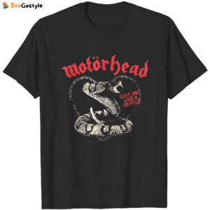 Motorhead Love Me Like A Reptile Unisex T-Shirt - Rock Band Tee