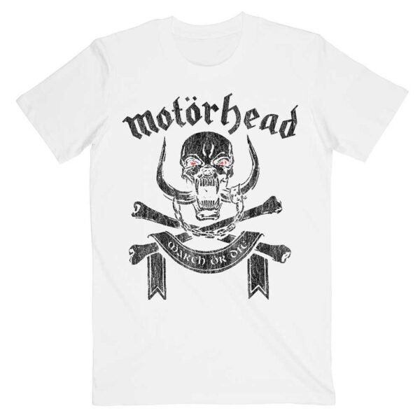 March or Die Motorhead Unisex T-Shirt: Rock-Inspired T-Shirt Hoodie Sweatshirt for Music Fans