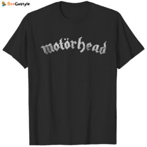 Motorhead Distressed Logo Unisex Tee: Rock n Roll Fashion Icon
