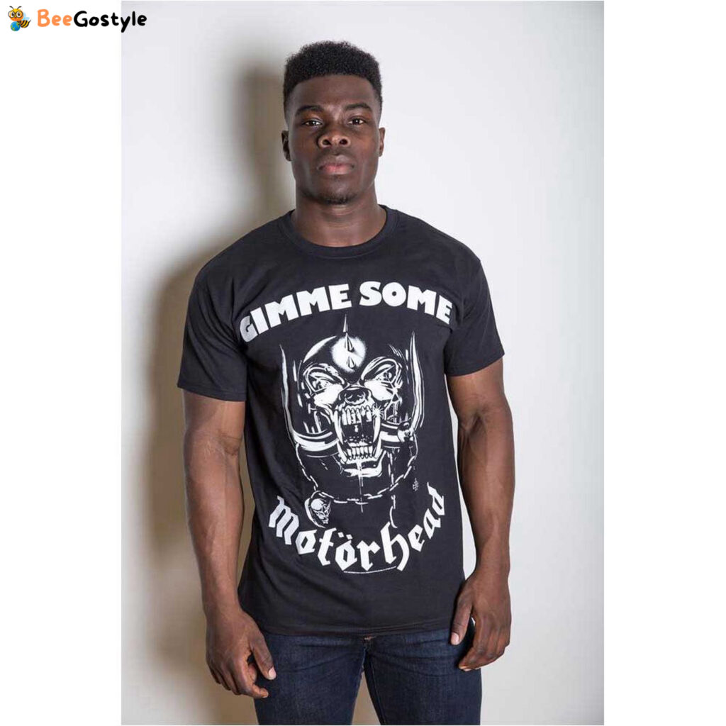 Motorhead Unisex Tee: Gimme Some – Rock Band T-Shirt for Men and Women Motorhead Unisex Tee: Gimme Some – Rock Band T-Shirt for Men and Women