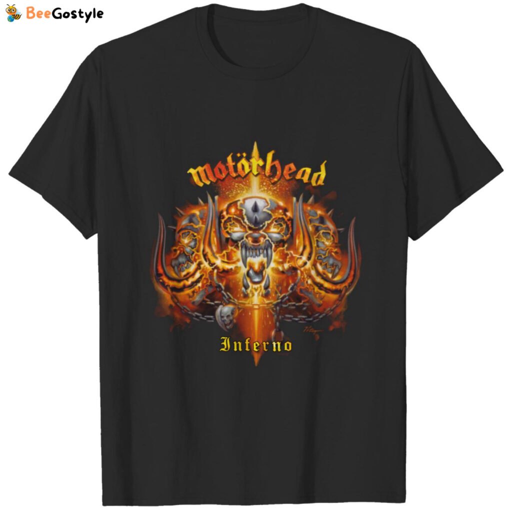 Motorhead Inferno Unisex Tee: Rock your style with this fiery design!