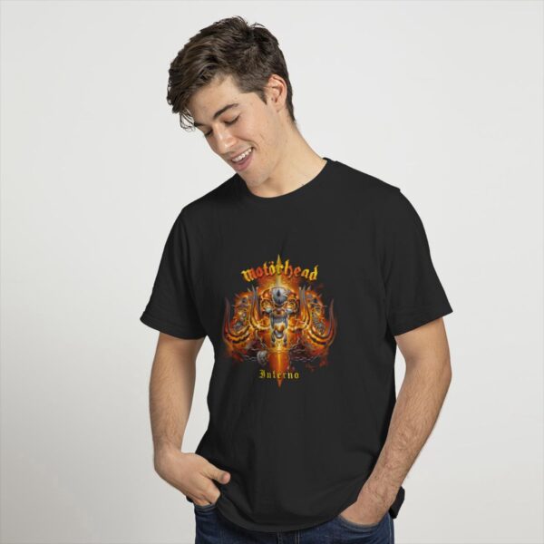 Motorhead Inferno Unisex Tee: Rock your style with this fiery design!