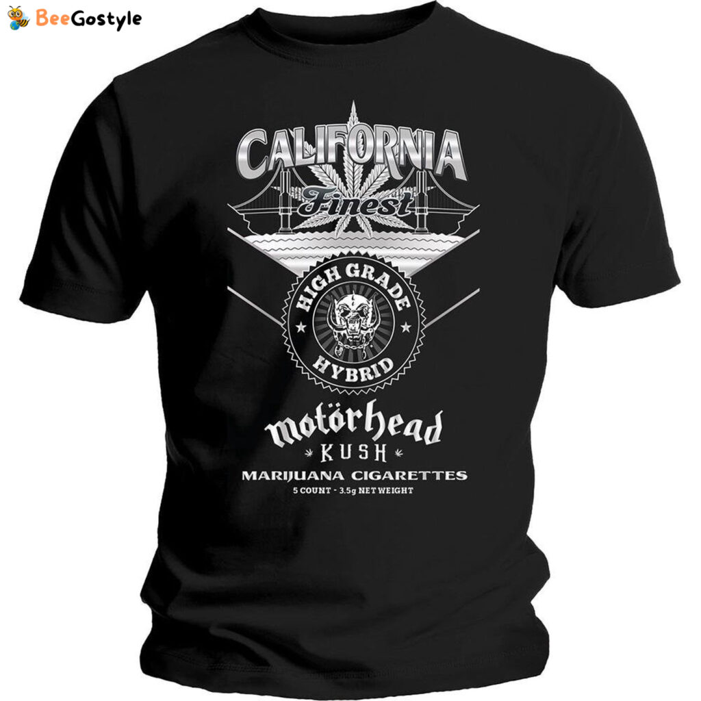 Motorhead Unisex Tee: Kush – Stylish and Comfortable Shirt for Men and Women Motorhead Unisex Tee: Kush – Stylish and Comfortable Shirt for Men and Women