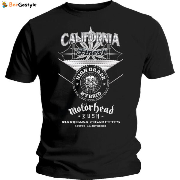 Motorhead Unisex Tee: Kush – Stylish and Comfortable Shirt for Men and Women