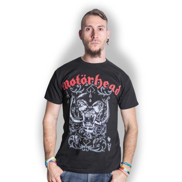 Motorhead Playing Card Unisex Tee: Rock & Roll Style for All