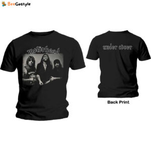 Motorhead Unisex Tee: Under Cover Back Print - Rock Band Graphic Tee