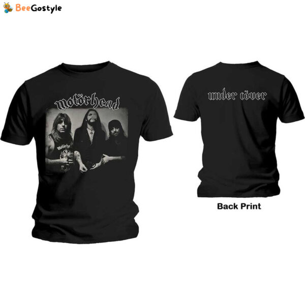 Motorhead Unisex Tee: Under Cover Back Print – Rock Band Graphic Tee