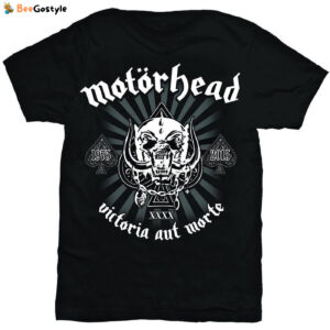 Motorhead Unisex Tee: Victoria Aut Morte - Stylish and Edgy Design for Men and Women
