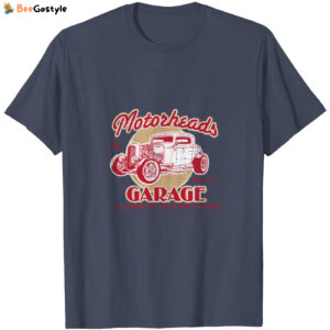 Motorheads Garage T Shirt - Stylish Automotive Apparel for Gearheads