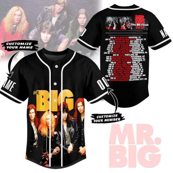 Mr. Big Baseball Jersey For Men Women And Kids Gift for Fans