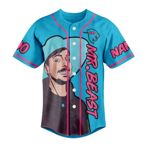 MrBeast Baseball Jersey For Men Women And Kids Gift for Fans