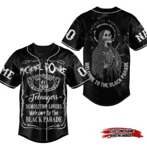 My Chemical Romance Baseball Jersey For Men Women And Kids Gift for Fans 1
