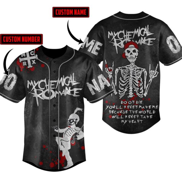 My Chemical Romance Baseball Jersey For Men Women And Kids Gift for Fans