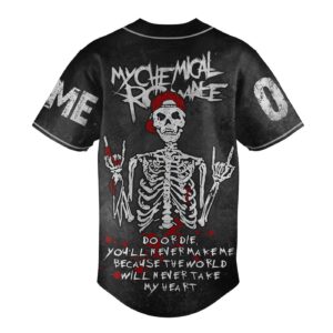 My Chemical Romance Baseball Jersey For Men Women And Kids Gift for Fans 3
