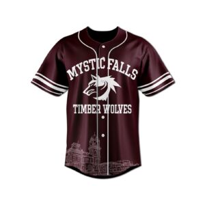 Mystic Falls Timber Wolves Baseball Jersey For Men Women And Kids Gift for Fans 3