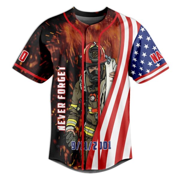 Never Forget Baseball Jersey For Men Women And Kids Gift