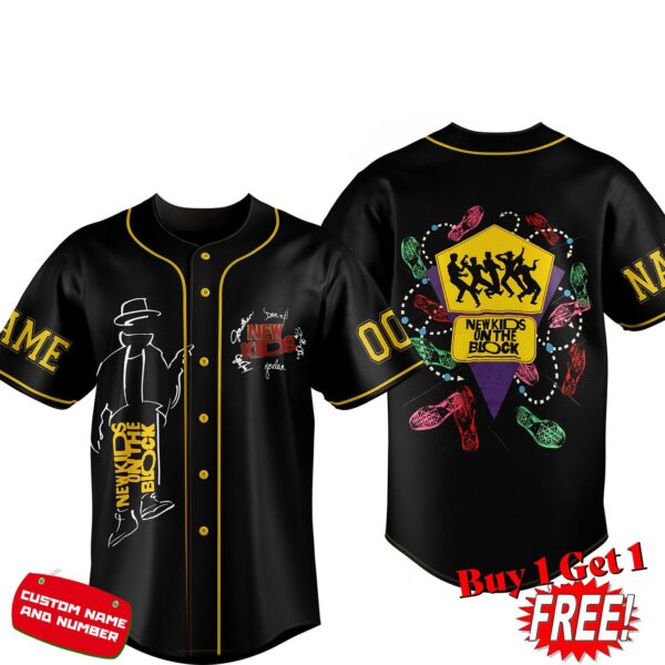 New Kids On The Block Baseball Jersey For Men Women And Kids Gift