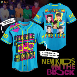 New Kids On The Block Baseball Jersey For Men Women And Kids Gift