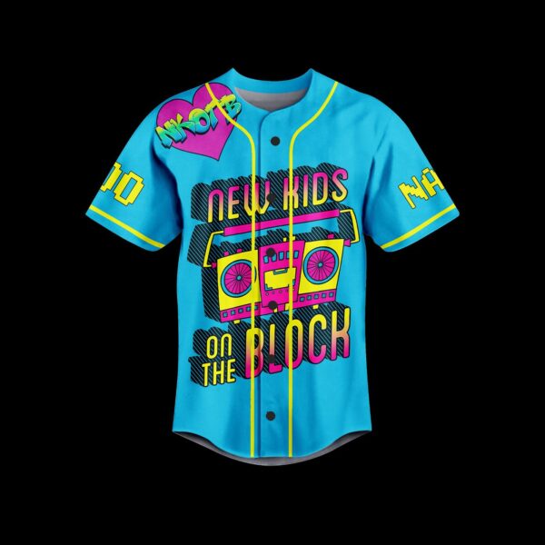 New Kids On The Block Baseball Jersey For Men Women And Kids Gift