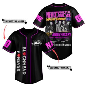 New Kids On The Block Baseball Jersey For Men Women And Kids Gift for Fans 1